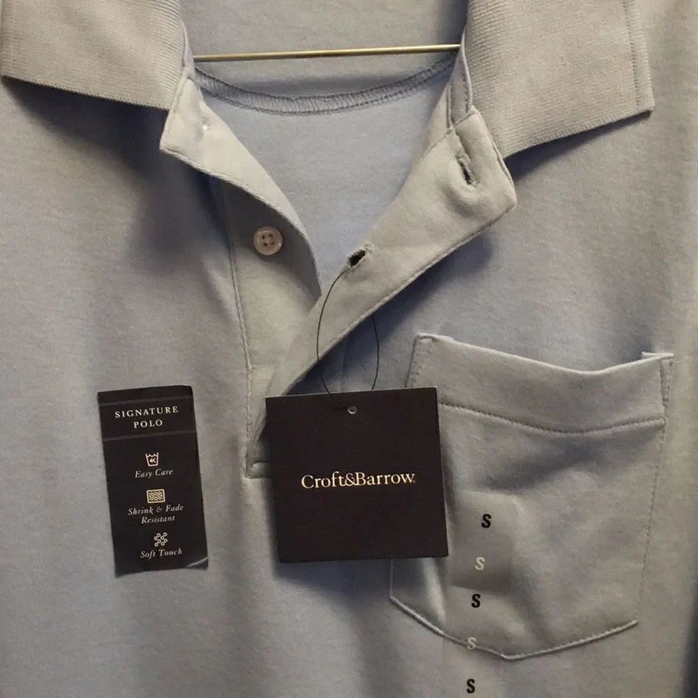 3/$20 Croft & Barrow Signature Polo